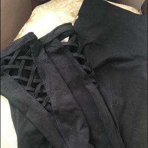 Black workout legging